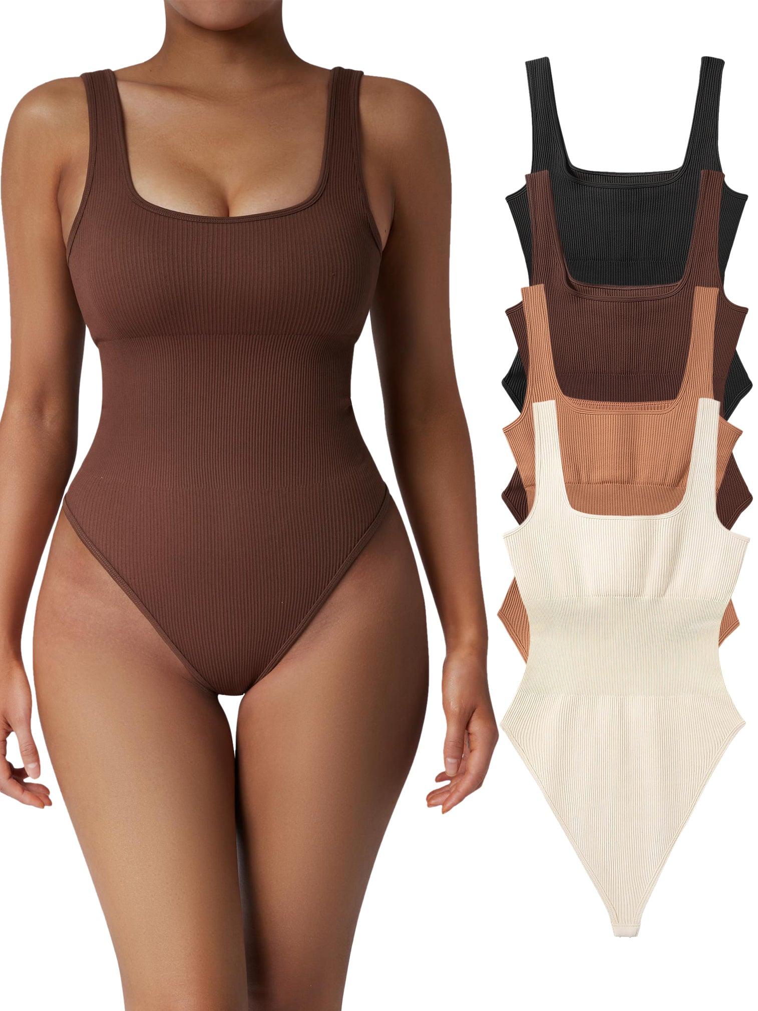 Ribbed Bodysuits