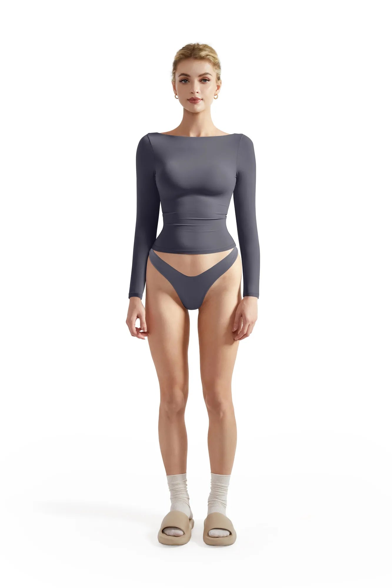 Buttery Soft Boat Neck Shirt - Long Sleeve