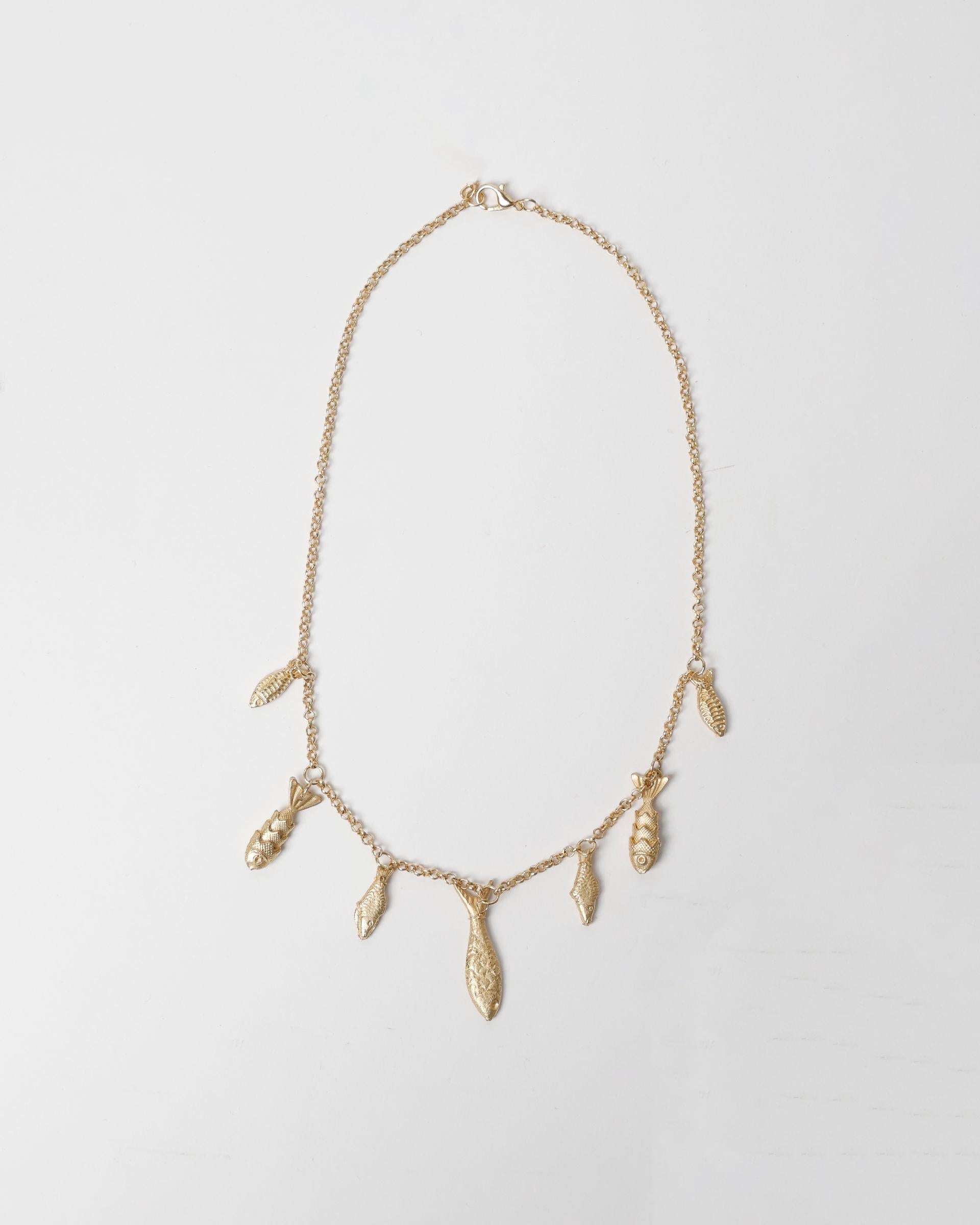 Collar Peces Oro