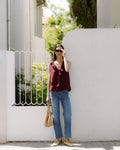 Jeans Cinturilla Doble Bolsillo Azul