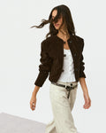 Chaqueta Velvet Marrón