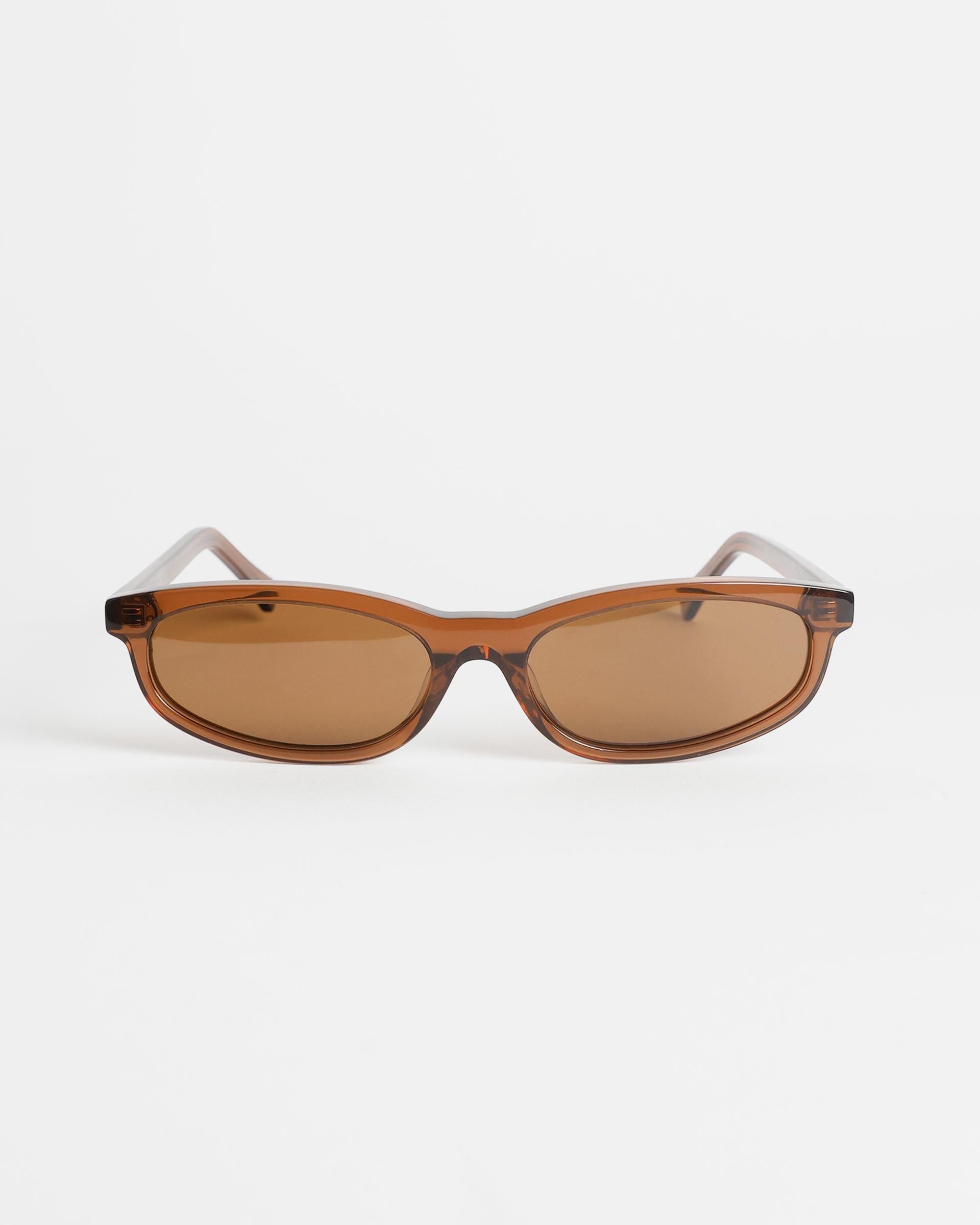 Gafas Ovaladas Marrón