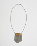 Collar Malla Cadenas Plata