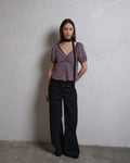 Jeans Triple Cinturilla Negro