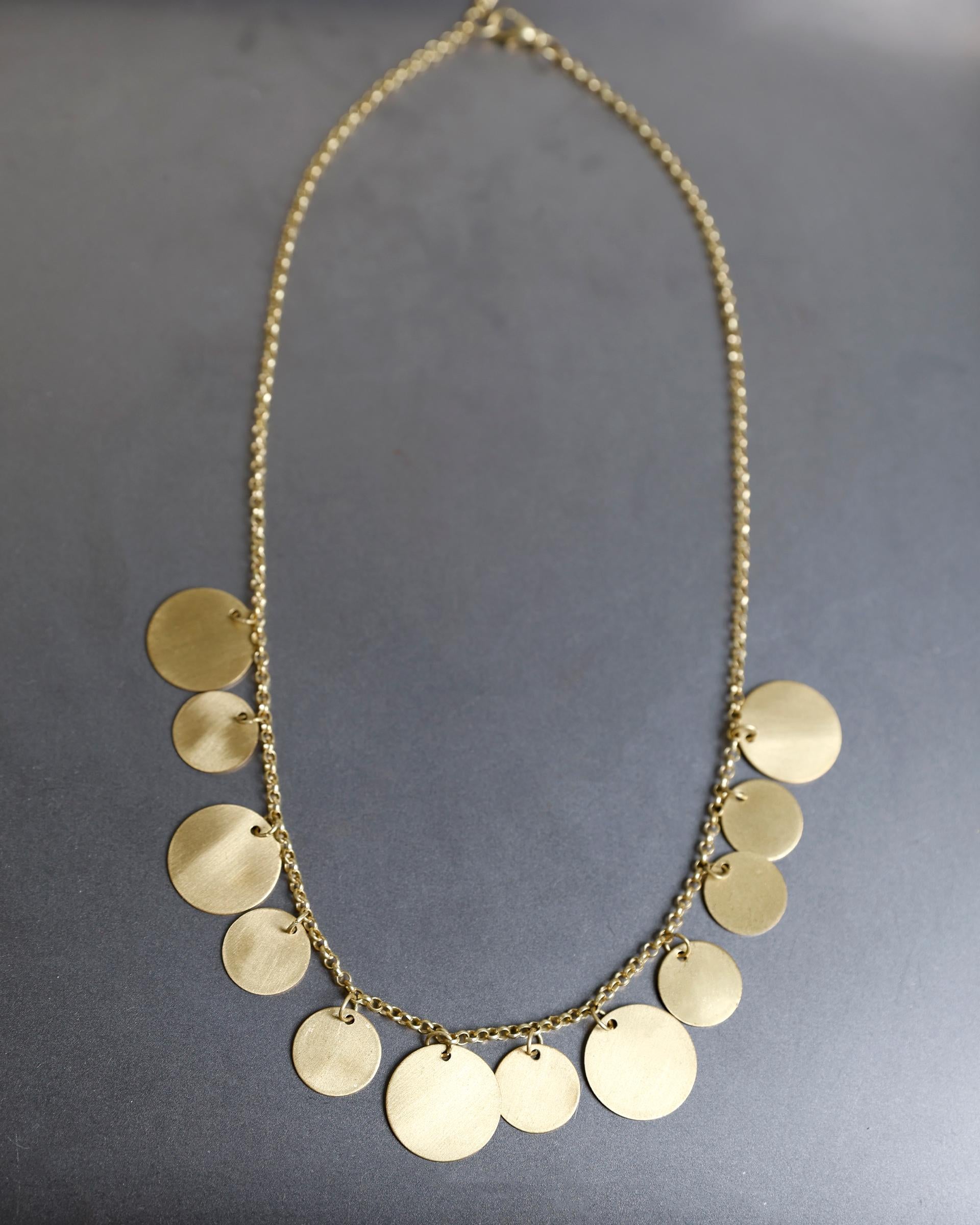 Collar Círculos Oro