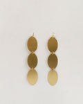 Pendientes Largos Óvalos Oro