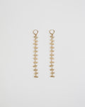 Pendientes Piezas Horizontales Oro