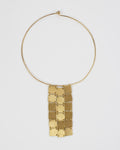 Collar Rígido Cuadrados Oro