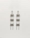 Pendientes Piezas Rectangulares Plata
