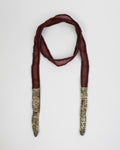 Collar Organza Lentejuelas Granate