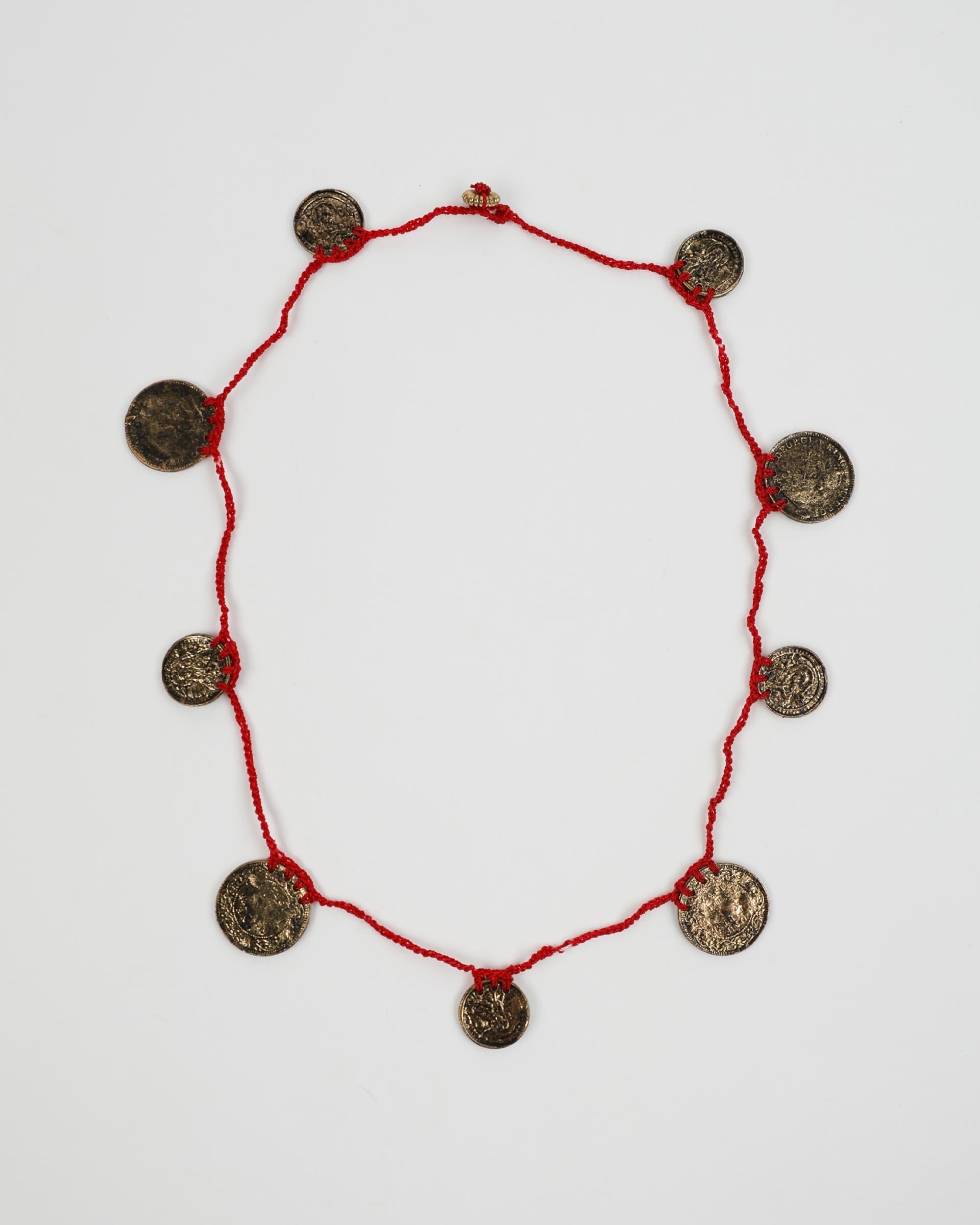 Collar Monedas Oro