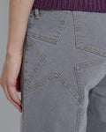 Jeans Estrellas Traseras Gris