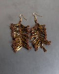 Pendientes Coral Marrón