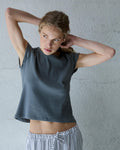 Camiseta Media Manga Ranglán Gris
