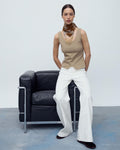 Top Corsetero Beige