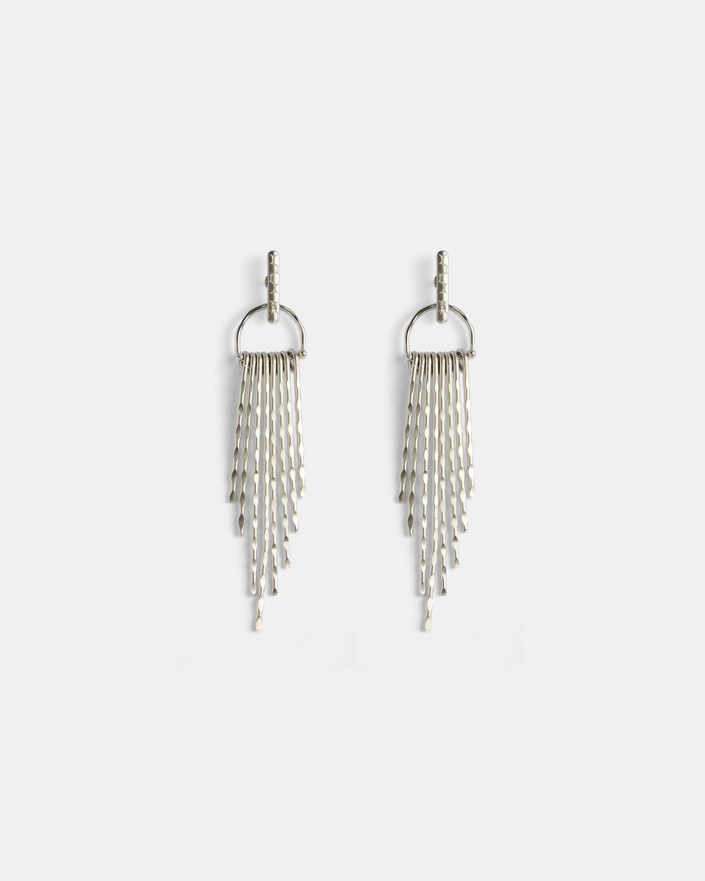 Pendientes Tiras Largas Plata