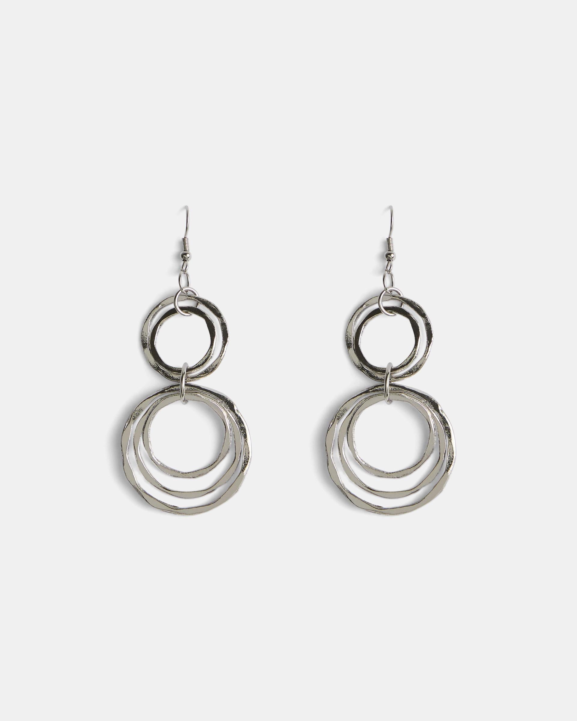 Pendientes Discos Plata