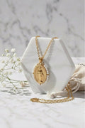Virgencita milagrosa grande blanca