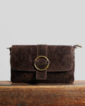 Bolso Pequeño Hebilla Marrón