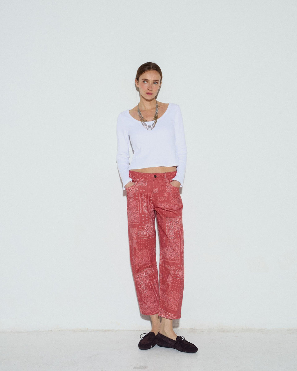Jeans Bandana Rojo