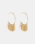 Pendientes Aro Malla Oro