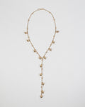 Collar Corbatero Bolitas Oro