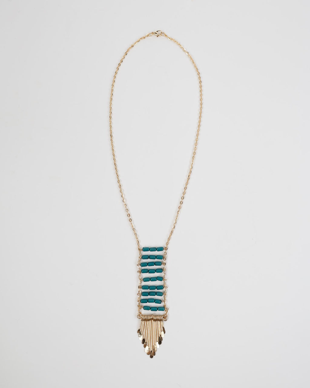 Collar Étnico Flecos Oro
