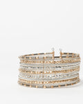 Pulsera Abalorios Mix Plata