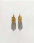 Pendientes Malla Cadenas Oro