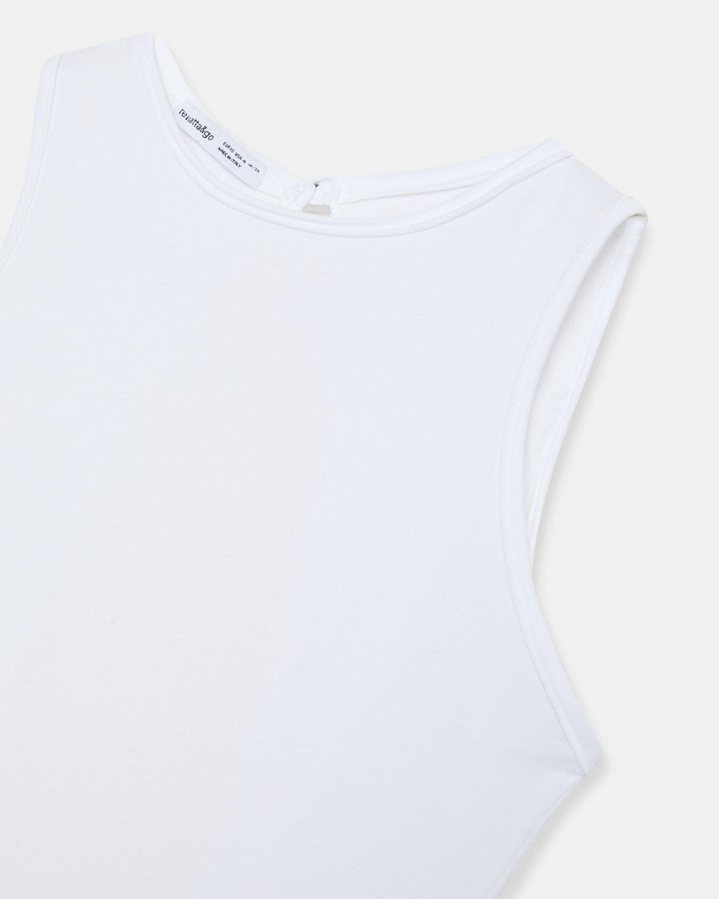 Camiseta Abertura Espalda Blanco