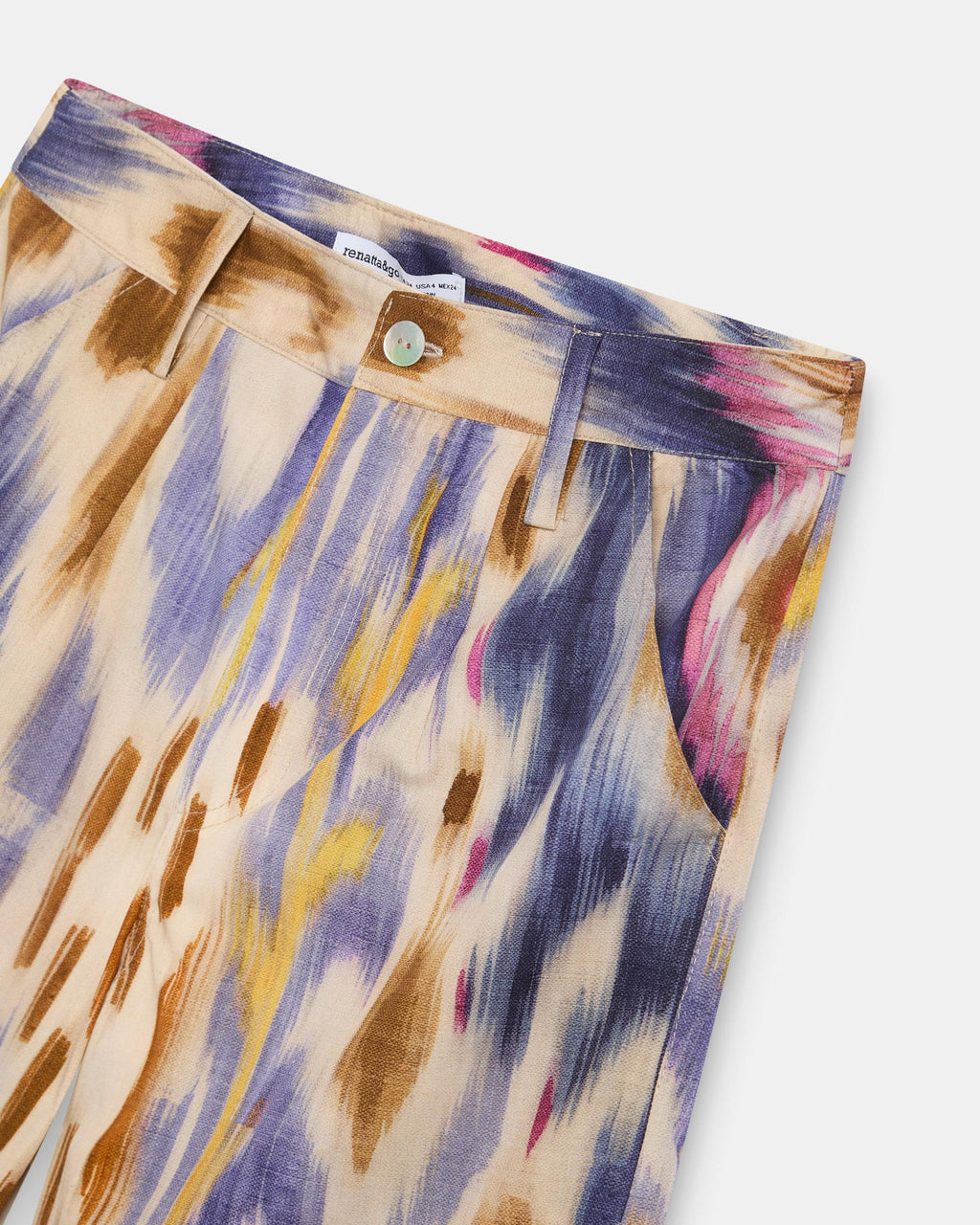Pantalón Étnico Tye Dye Multicolor