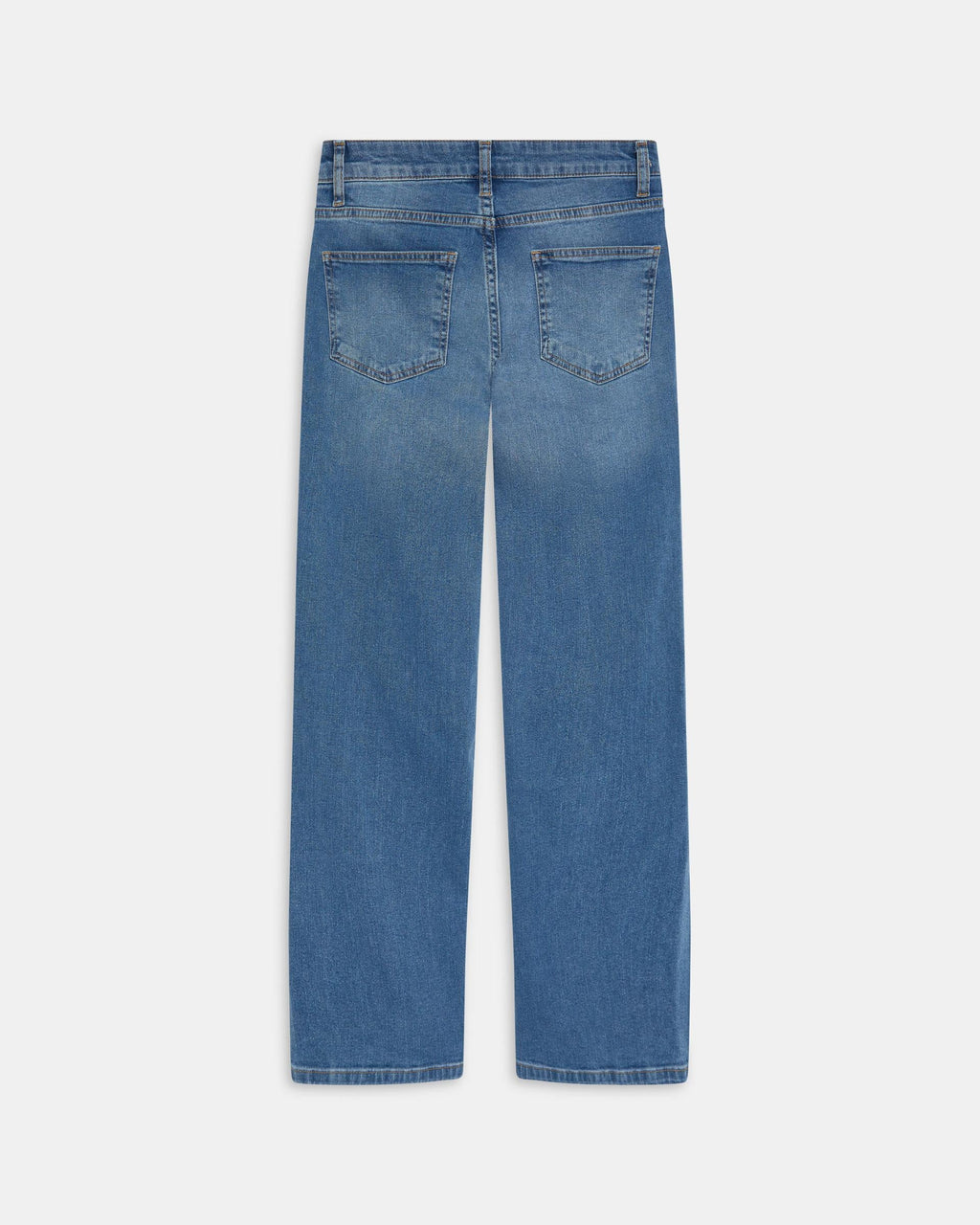 Jeans Cinturilla Doble Bolsillo Azul