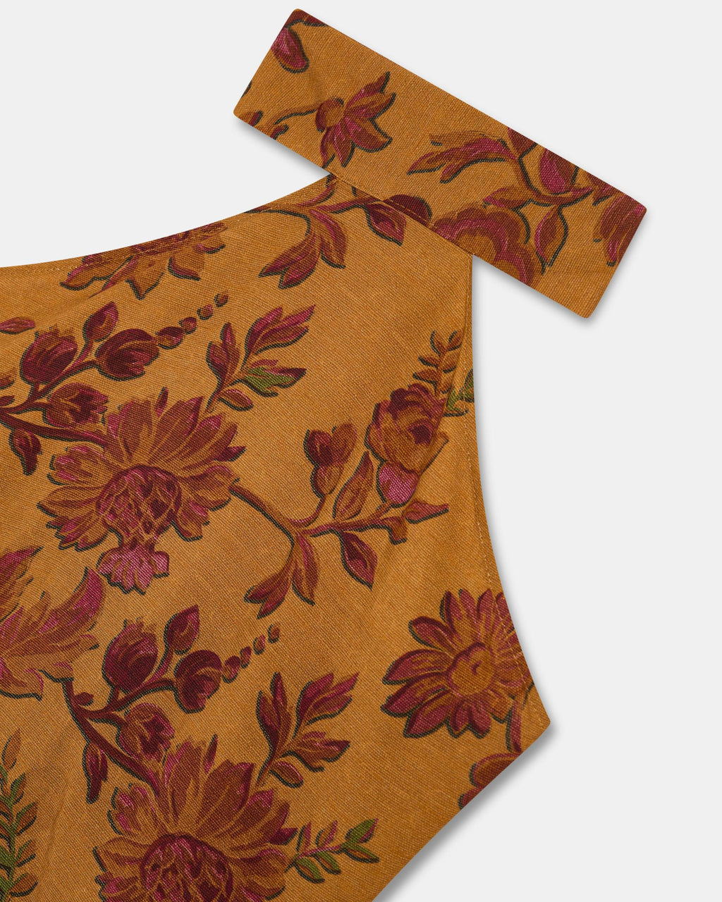 Top Estampado Floral Espalda Multicolor