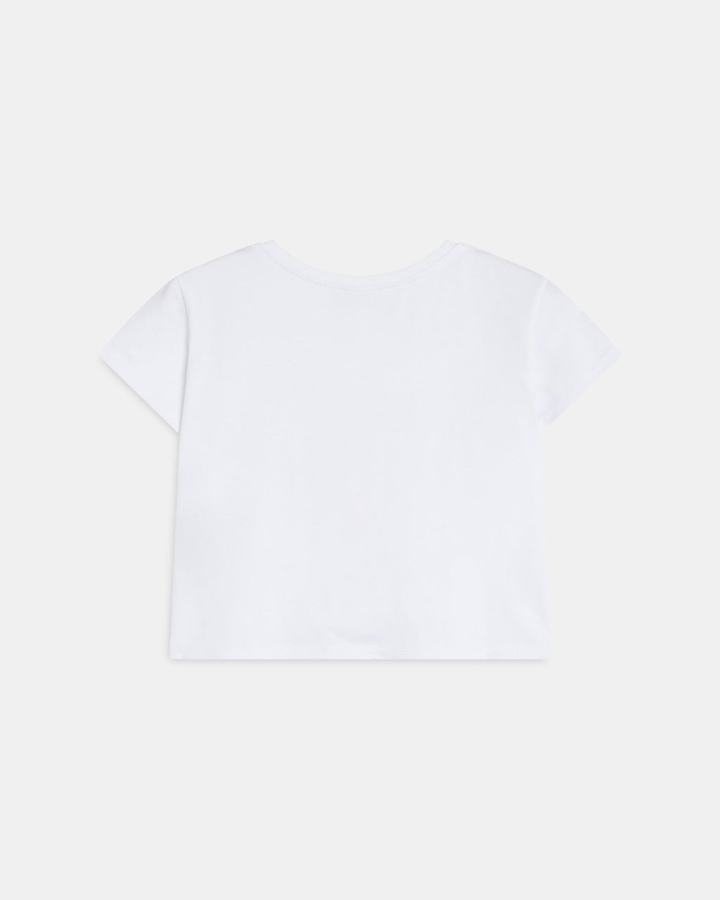 Camiseta Flor Crochet Blanco