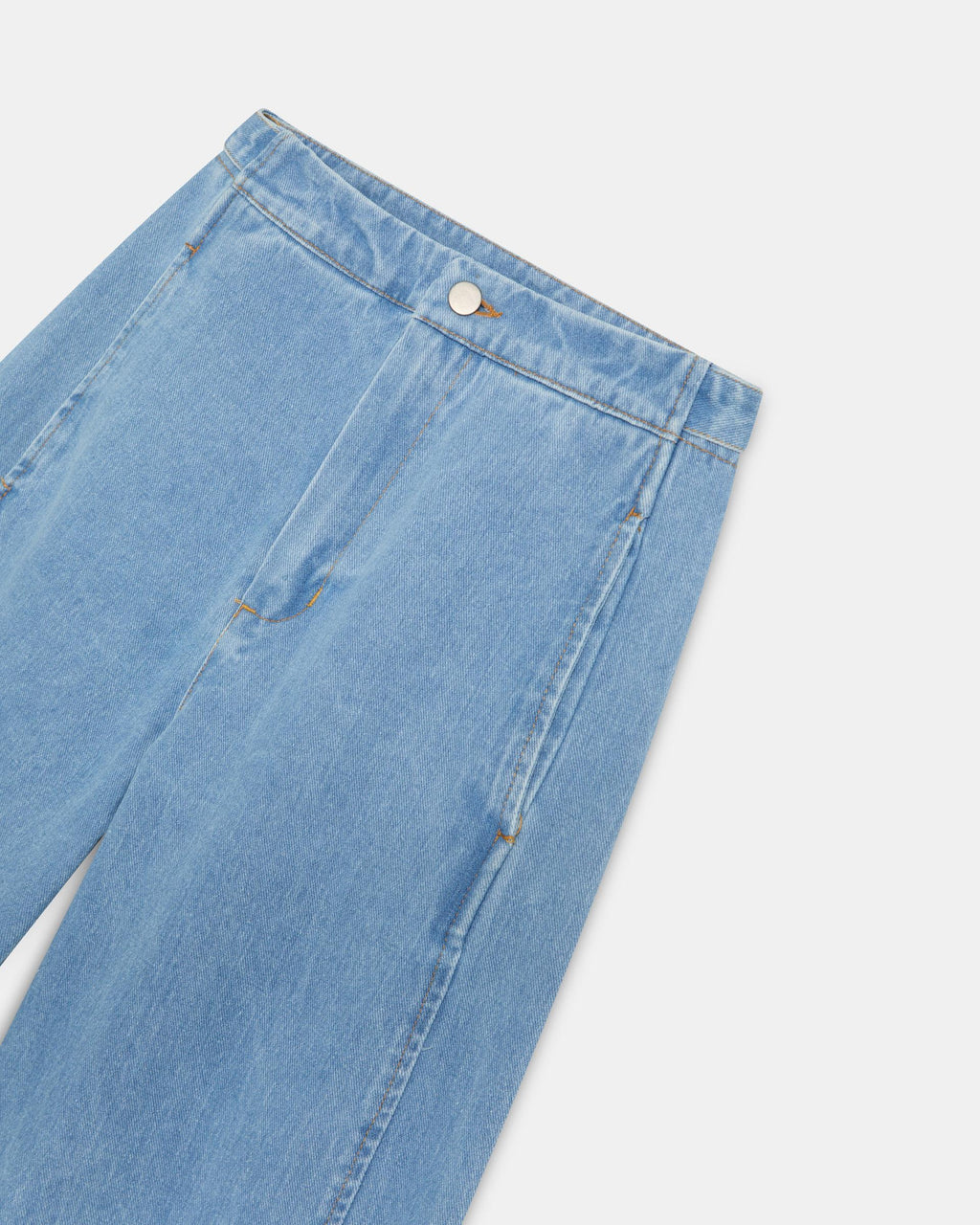 Jeans Balloon Bolsillos Laterales Azul