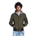 Chaqueta Bomber con Capucha Desmontable Hombre – Koroshi 1811JA13