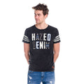 Camiseta Hombre Manga Corta Efecto Lavado Letras Bordadas – Koroshi 1811MC41