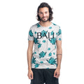 Camiseta Hombre Manga Corta Estampado Floral Bali – Koroshi 1811MC71
