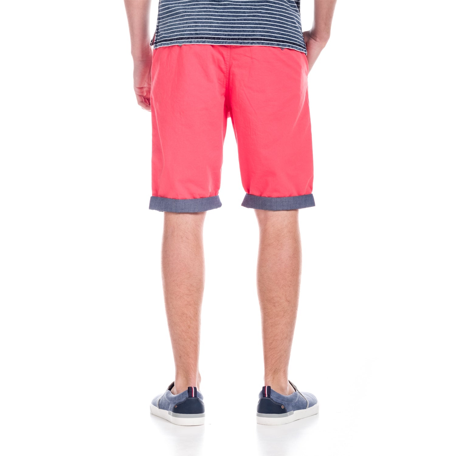 Pantalón Corto Hombre Chino Vuelta Denim – Koroshi 1811PS06