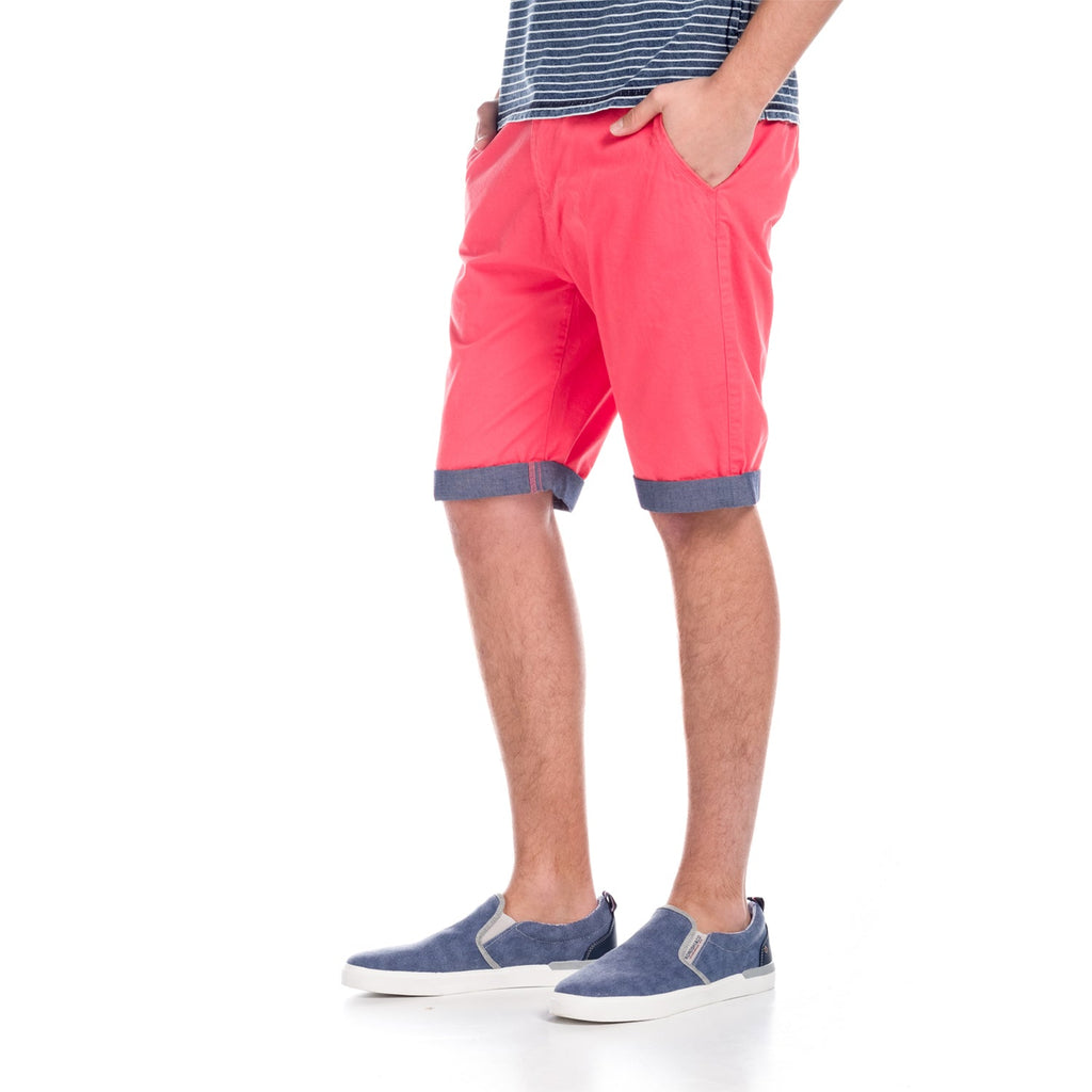 Pantalón Corto Hombre Chino Vuelta Denim – Koroshi 1811PS06