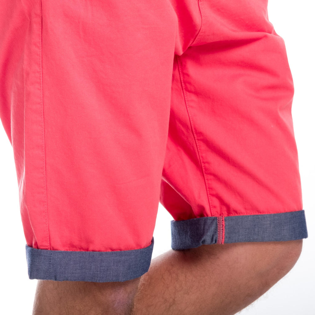 Pantalón Corto Hombre Chino Vuelta Denim – Koroshi 1811PS06