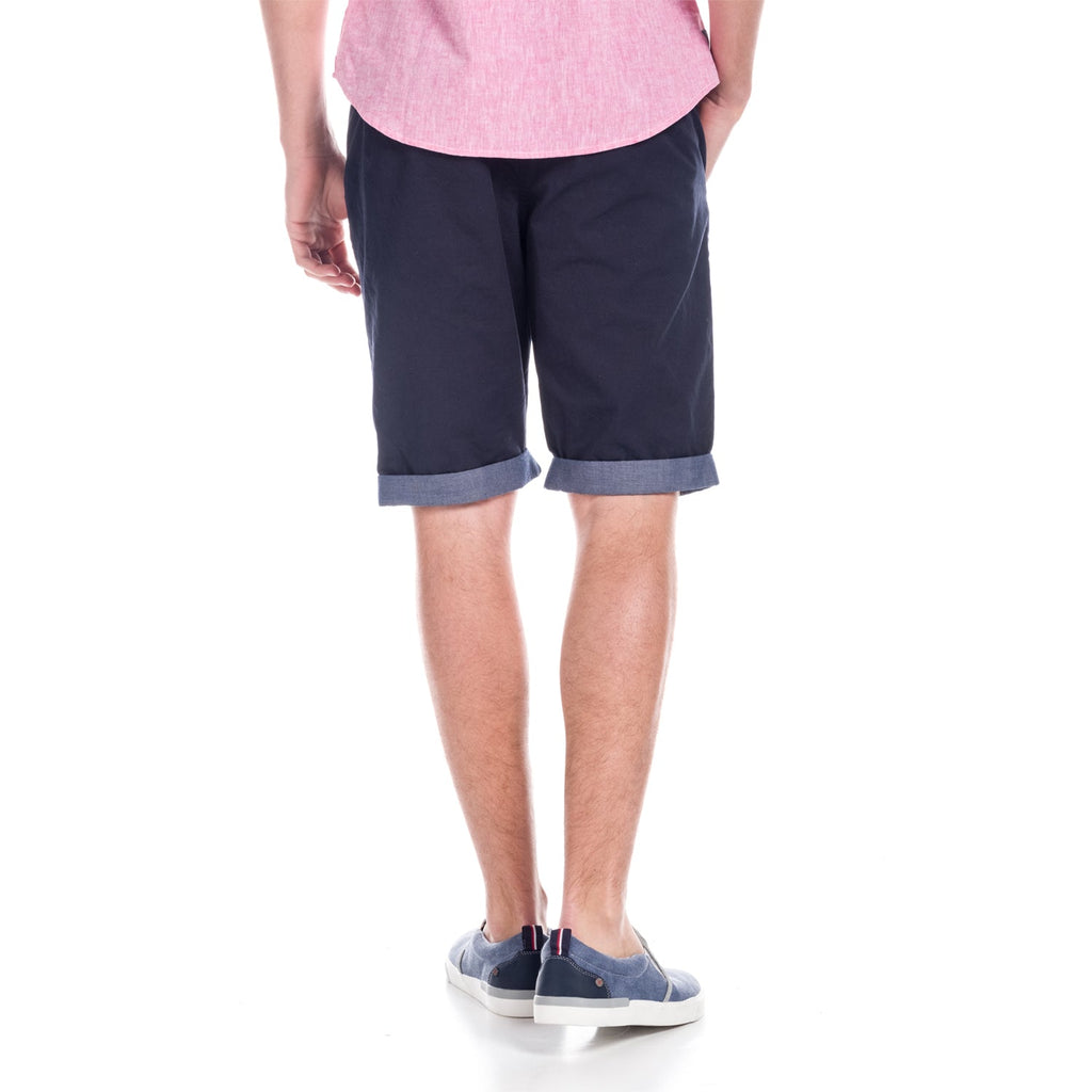 Pantalón Corto Hombre Chino Vuelta Denim – Koroshi 1811PS06