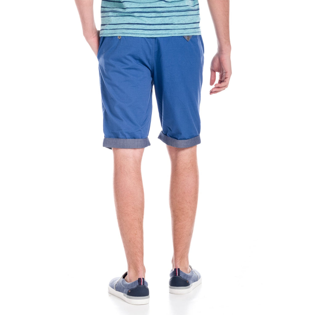 Pantalón Corto Hombre Chino Vuelta Denim – Koroshi 1811PS06