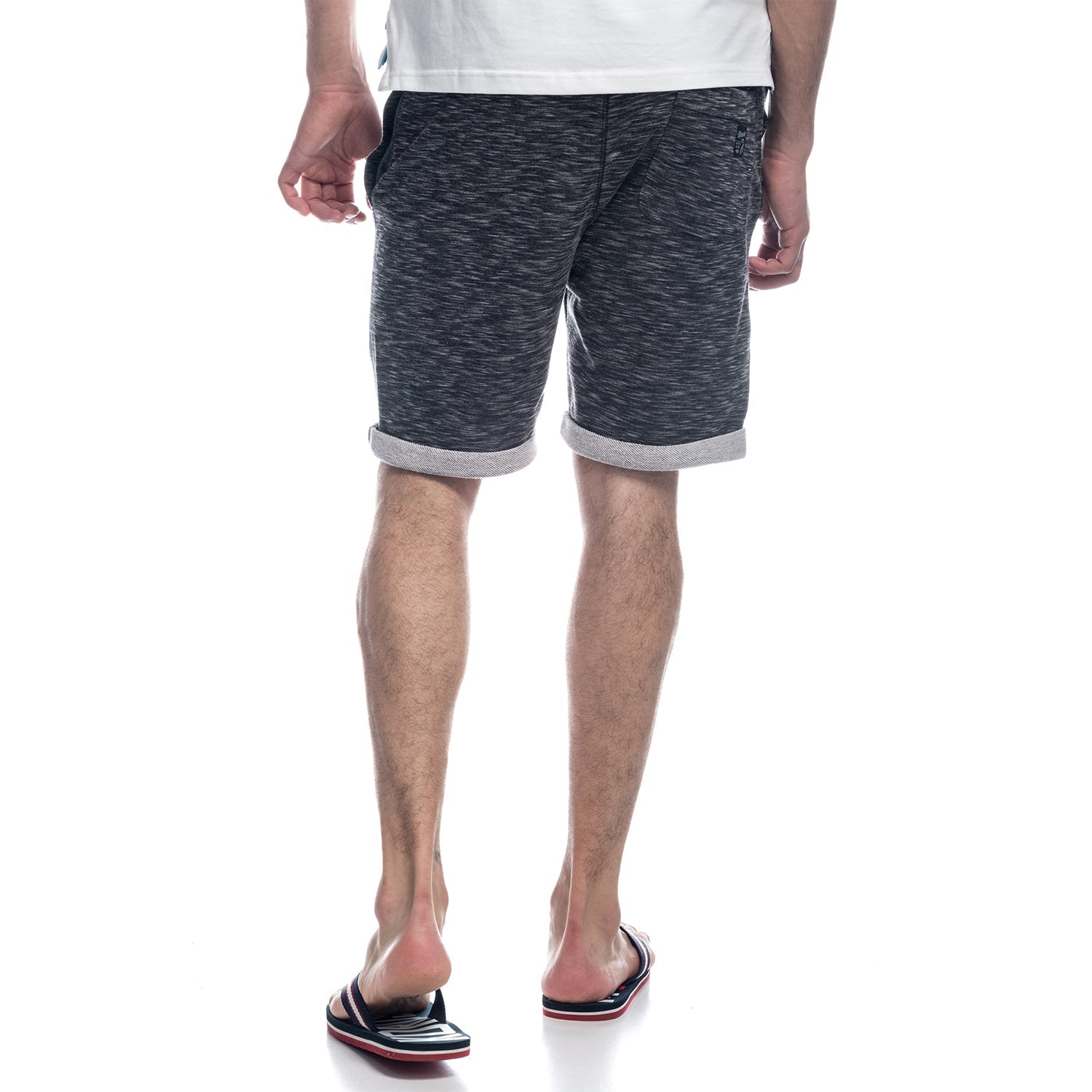 Pantalón Corto Jogging Felpa Jaspeado Hombre – Koroshi 1811PS100
