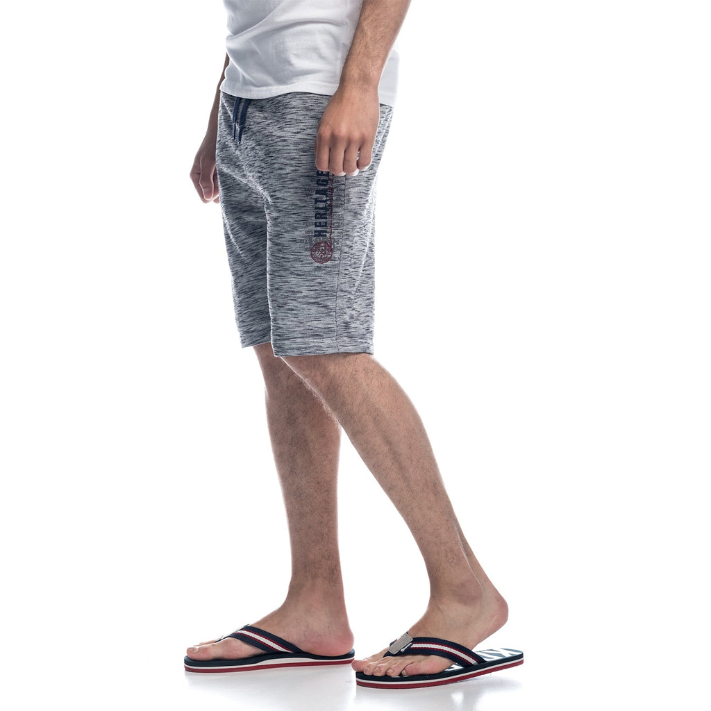 Pantalón Corto Jogging Felpa Jaspeado Hombre – Koroshi 1811PS100
