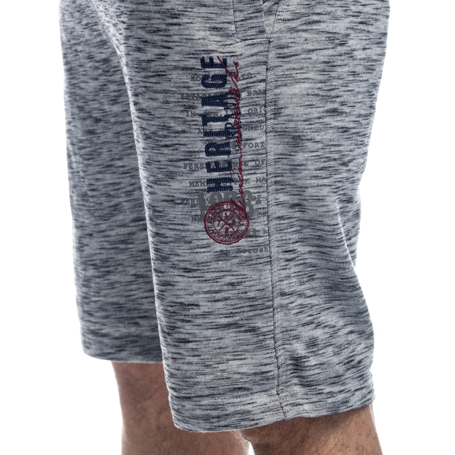 Pantalón Corto Jogging Felpa Jaspeado Hombre – Koroshi 1811PS100