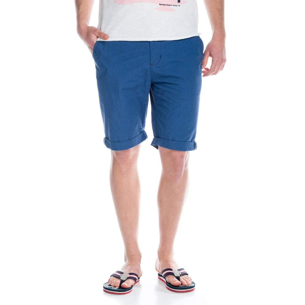 Bermuda Hombre Chino Algodón Micro Cuadros – Koroshi 1811PS16