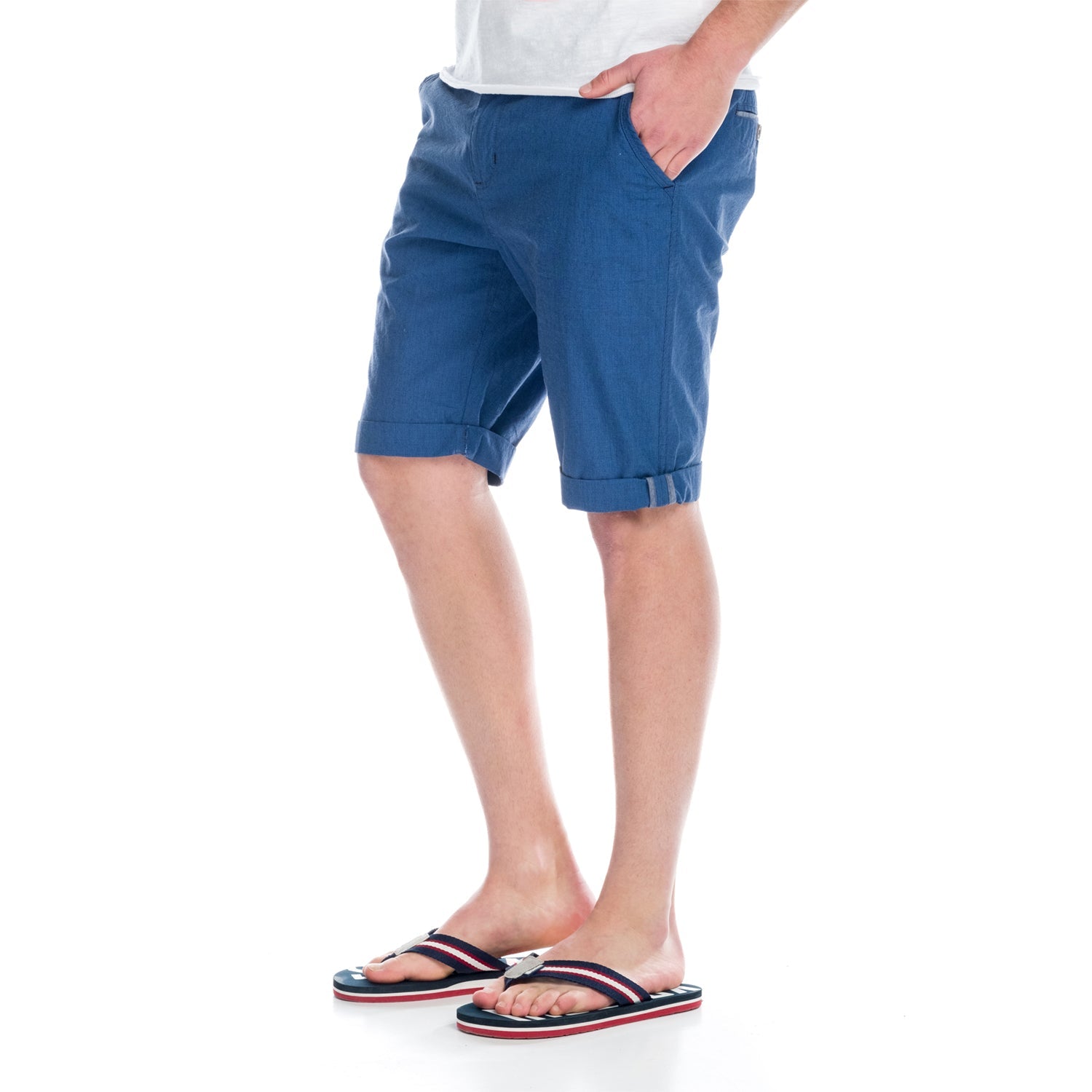 Bermuda Hombre Chino Algodón Micro Cuadros – Koroshi 1811PS16