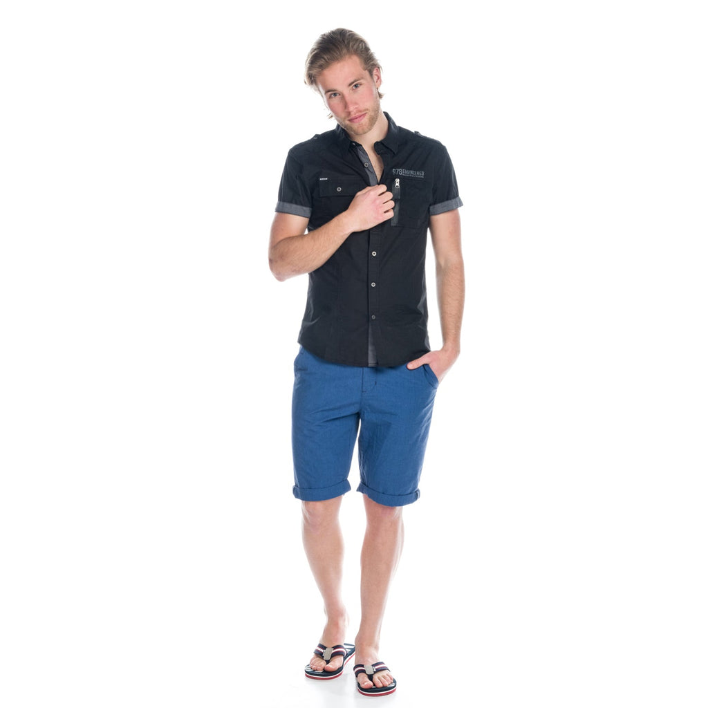 Bermuda Hombre Chino Algodón Micro Cuadros – Koroshi 1811PS16