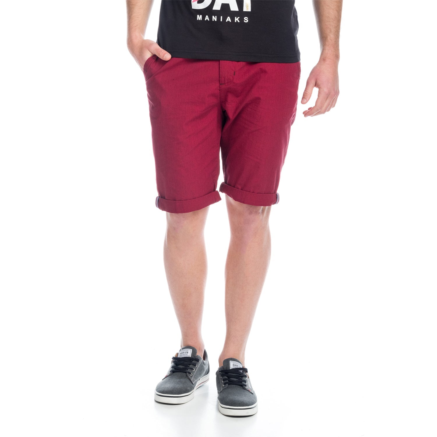 Bermuda Hombre Chino Algodón Micro Cuadros – Koroshi 1811PS16